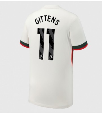 Chelsea Jamie Gittens #11 Bortatröja 2025-26 Kortärmad